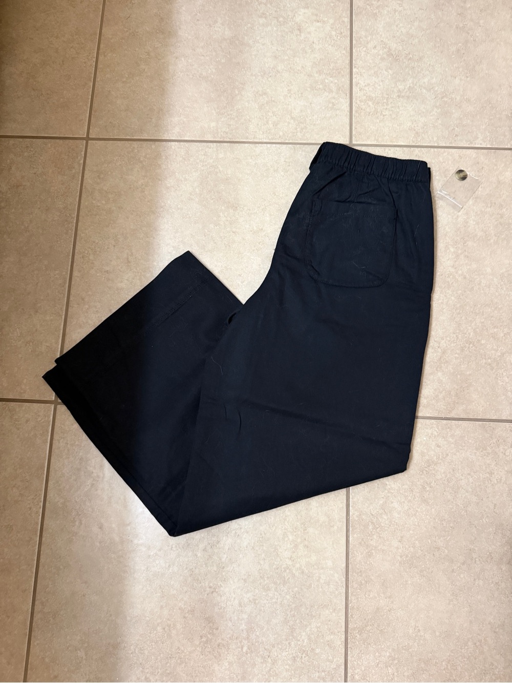 Sonoma Goods For Life Black Pleated Wide Leg Pants Women’s M NWT